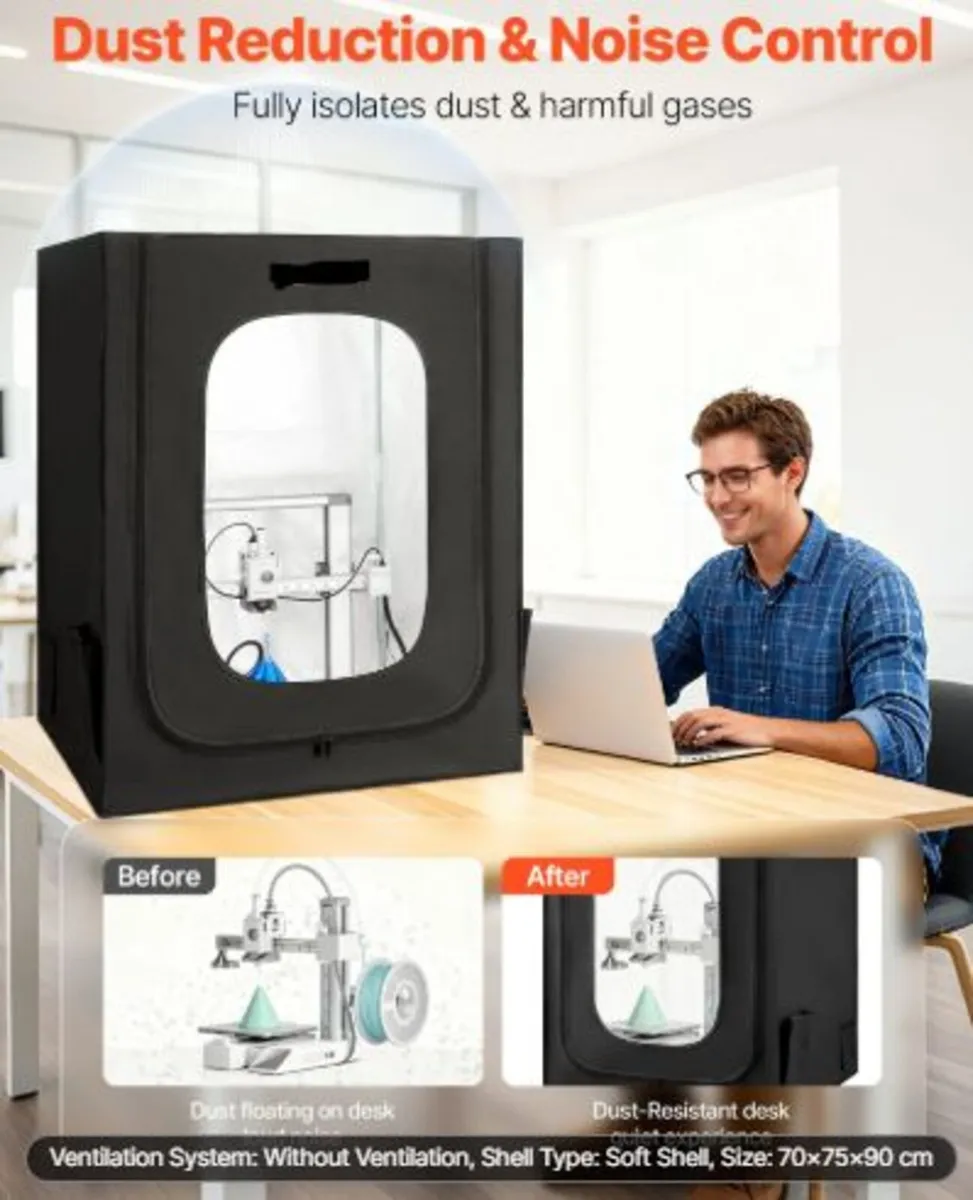 3D Printer Enclosure, Dustproof Waterproof Large - Image 2