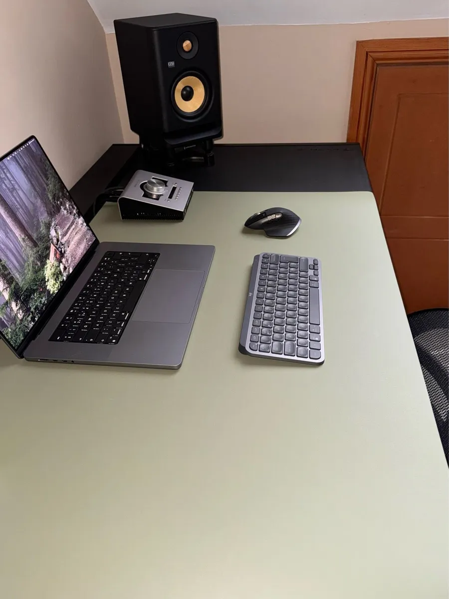 Grovemade Matte Desk Pad - Large Size - Green - Image 2