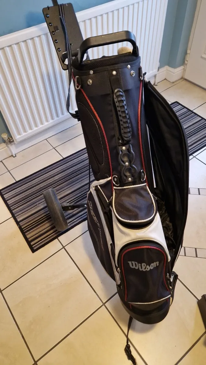 Golf Trolley and bag - Image 2