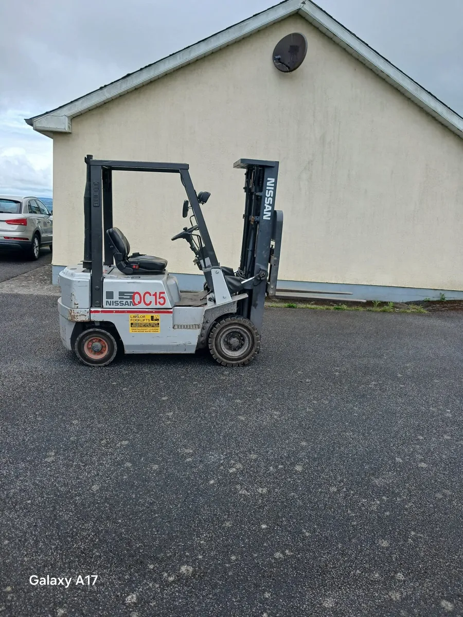 1.5 ton Nissan Diesel Forklift - Image 1