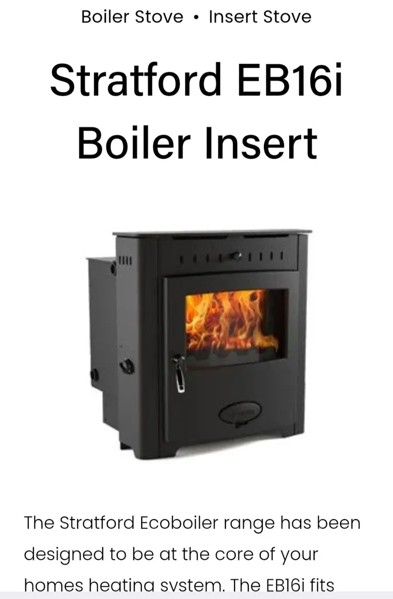 Arada /Stratford 16kw EBI wet stove - Image 2