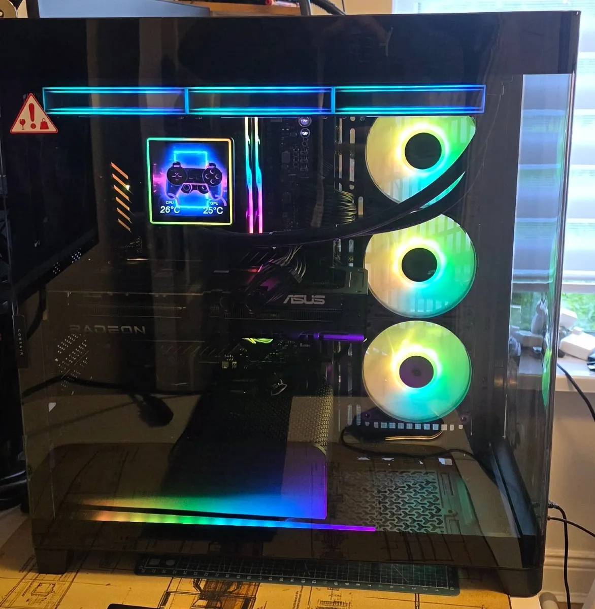 Intel i9 12900k 32gb rx9070 16gb Gaming rig - Image 4