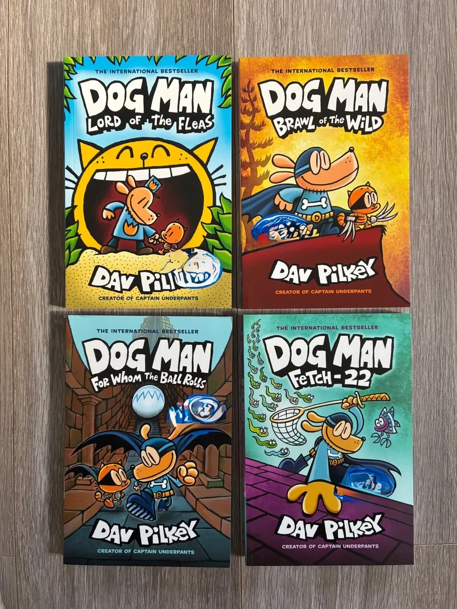 NEW Children's Books - 5-8 Dog Man Series  Dog Man