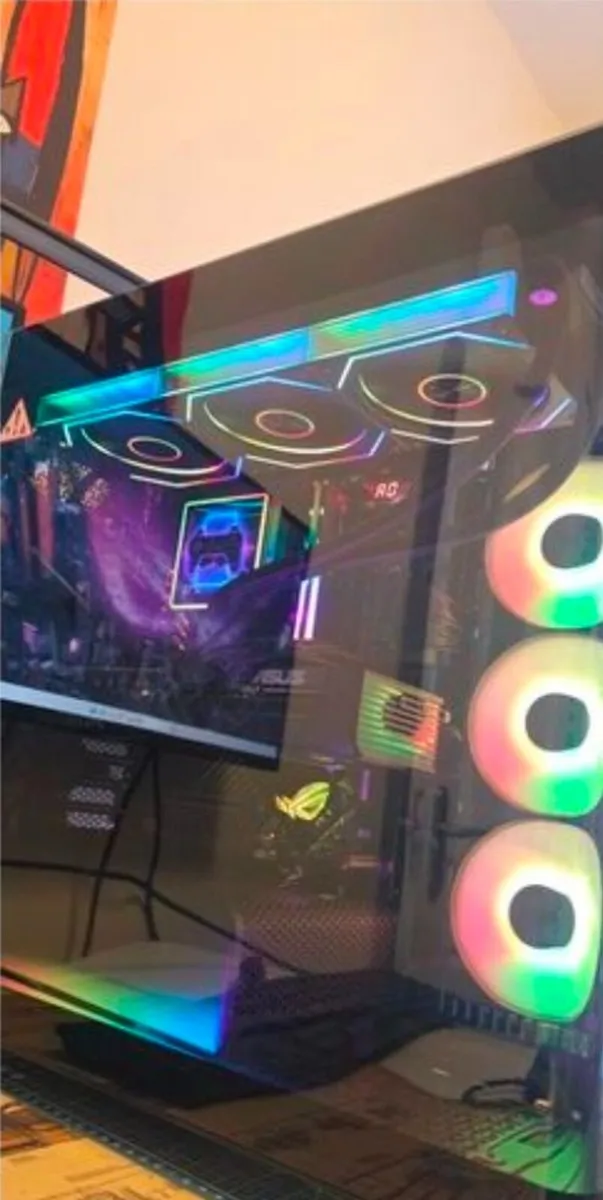 Intel i9 12900k 32gb rx9070 16gb Gaming rig - Image 1