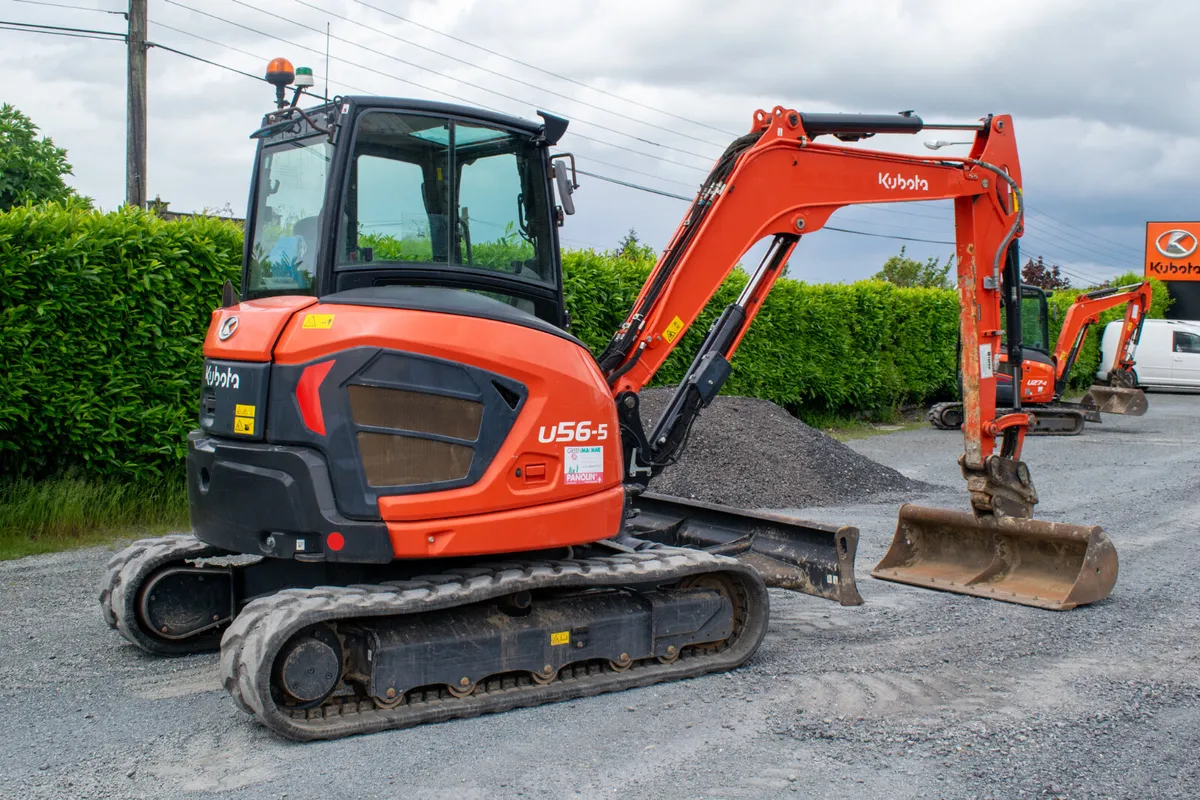 2022 Kubota U56-5 Mini Digger - Image 4