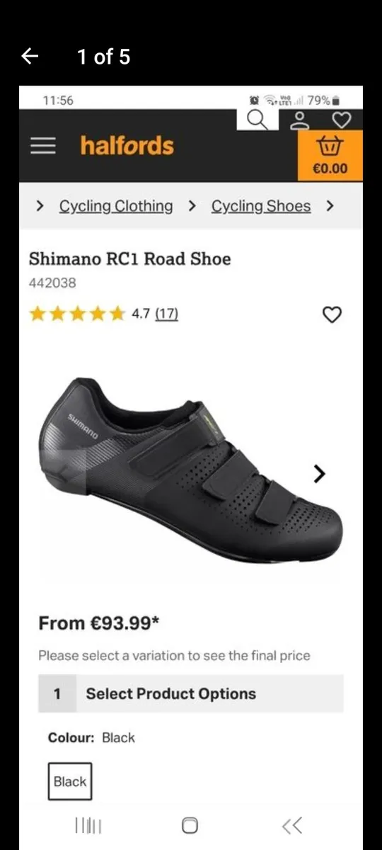 Shimano RC1 Cycling Shoes - Image 1