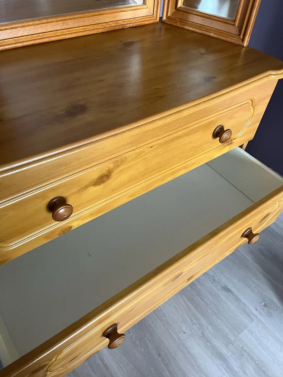 Chest of Drawers and Mirror - Image 2