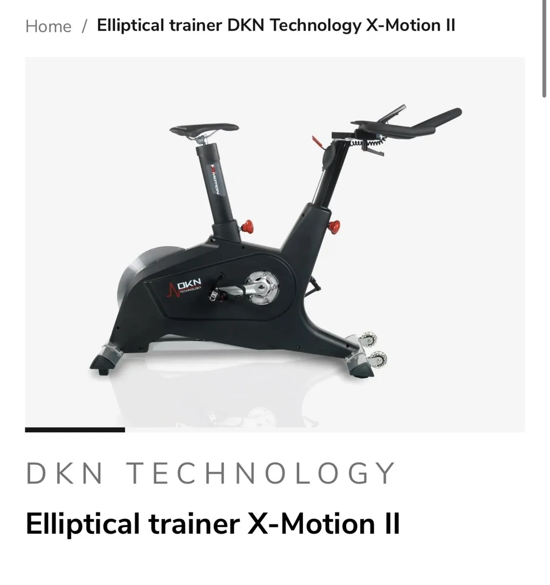 Exercise Bike - Image 1