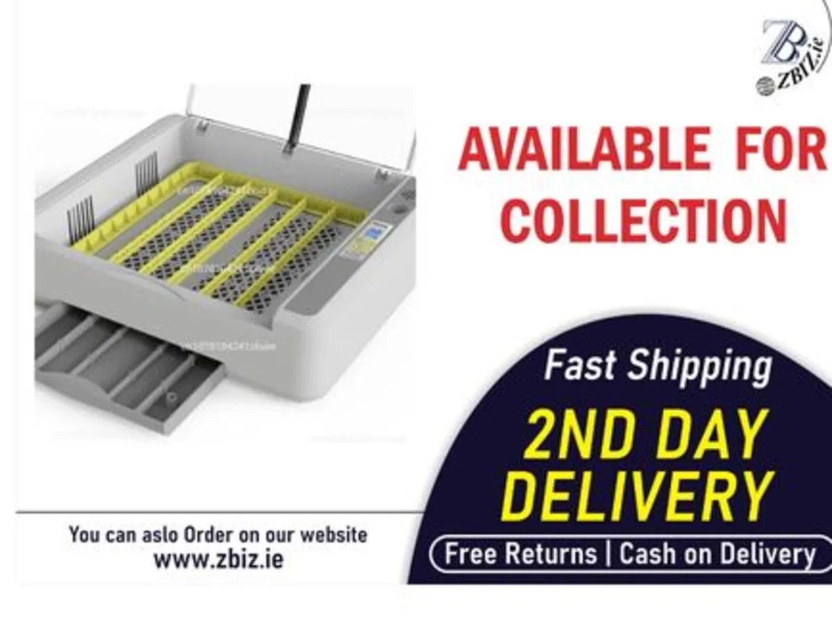 36 Egg Incubator Automatic Smart Poultry Hatcher - Image 1
