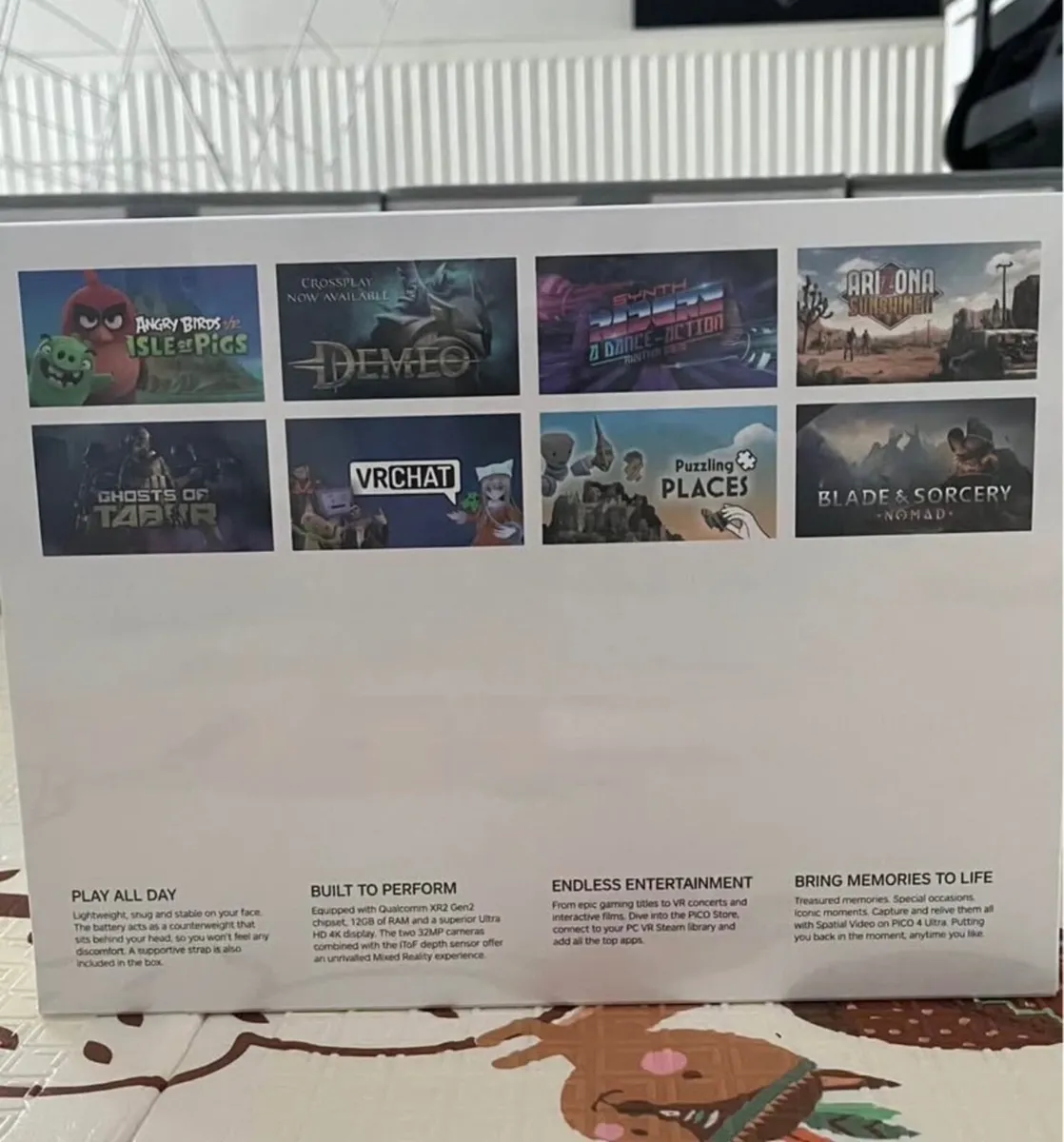 PICO 4 Ultra 256GB + Games – Brand New - Image 2