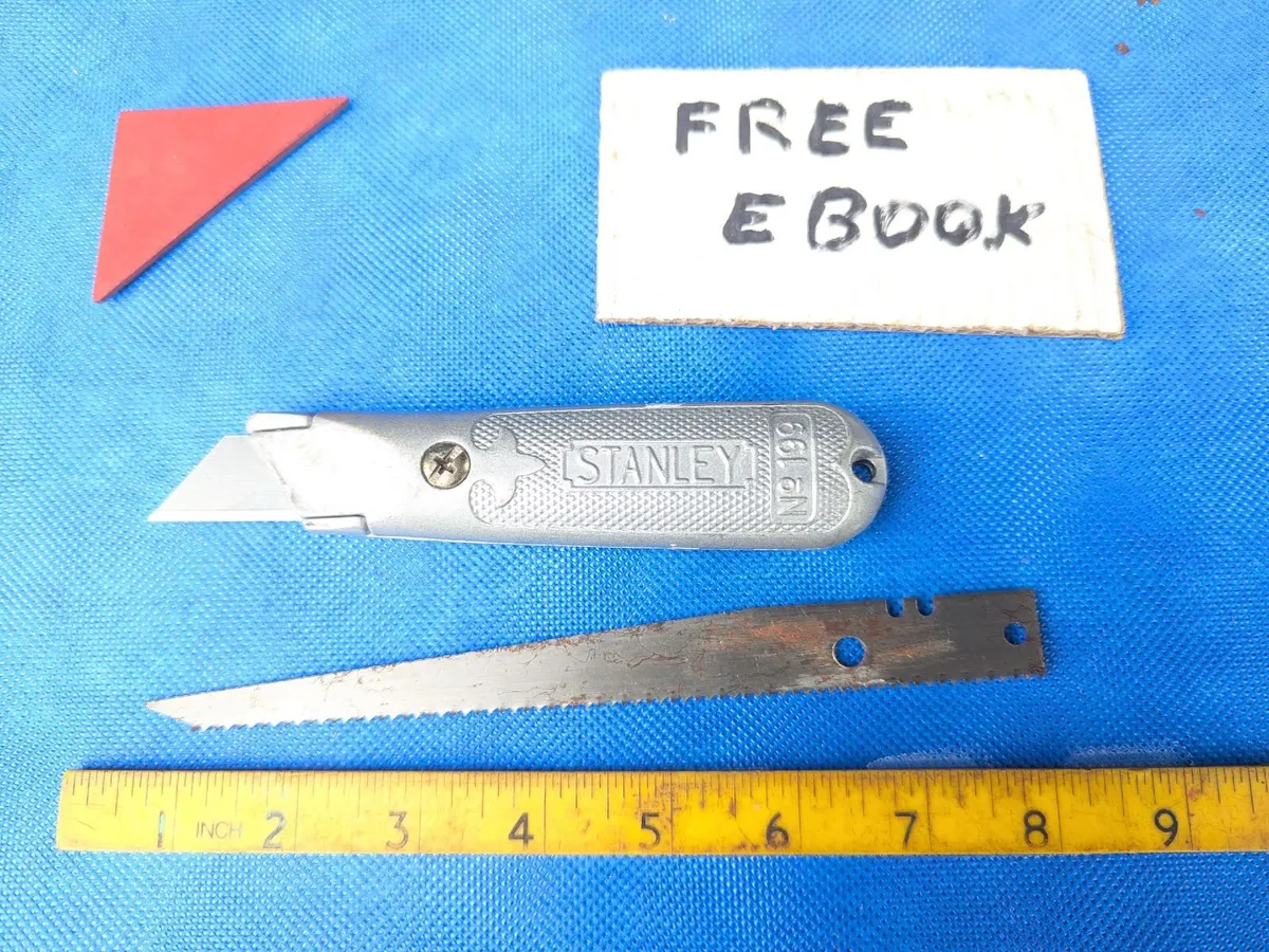 Stanley Knife & Pad Saw Blade - Image 1