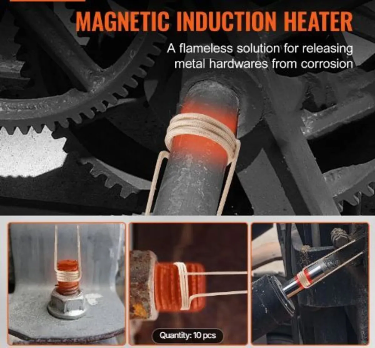 Magnetic Induction Heater Kit, 1000w 220V - Image 2