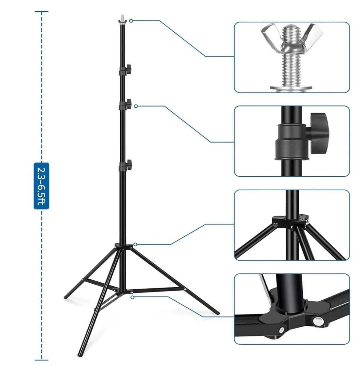 Sedgewin Backdrop Stand 6.5×10ft - Image 4