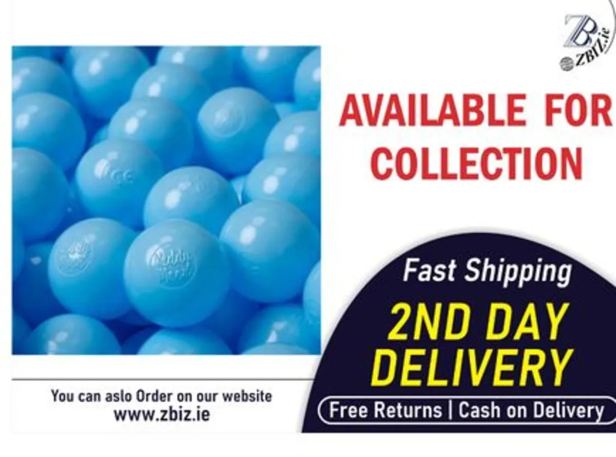100pcs Plastic Ball Pit Balls for Children - Image 1