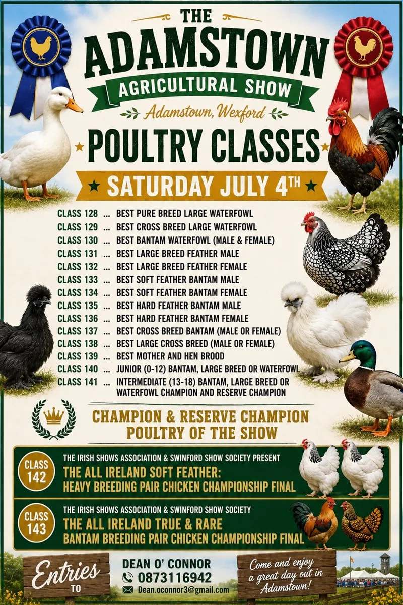 Poultry @ Adamstown Show - Image 1