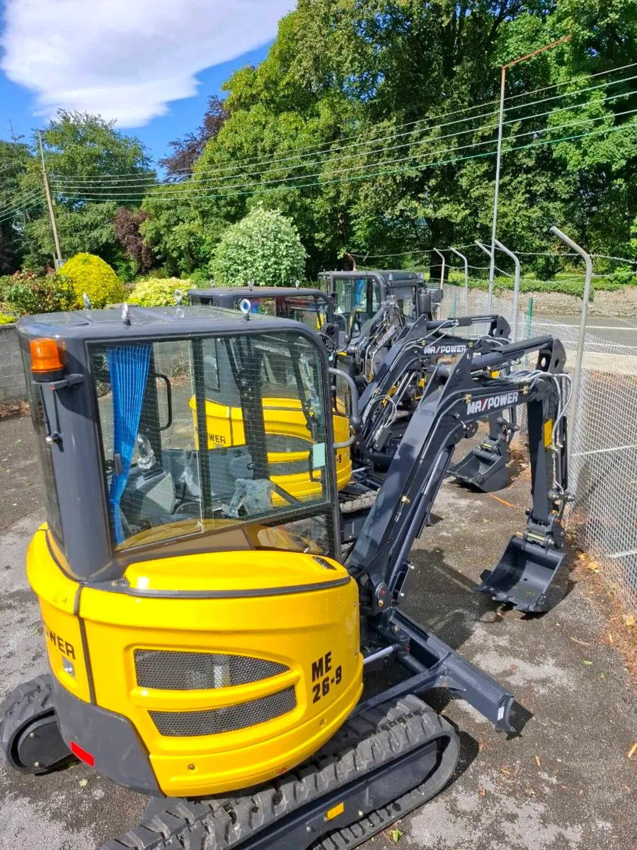 3 tonne mini excavator New - Image 1