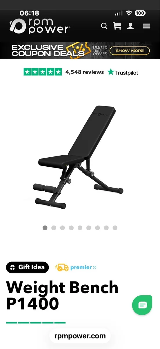 RPM Weight Bench - Image 1