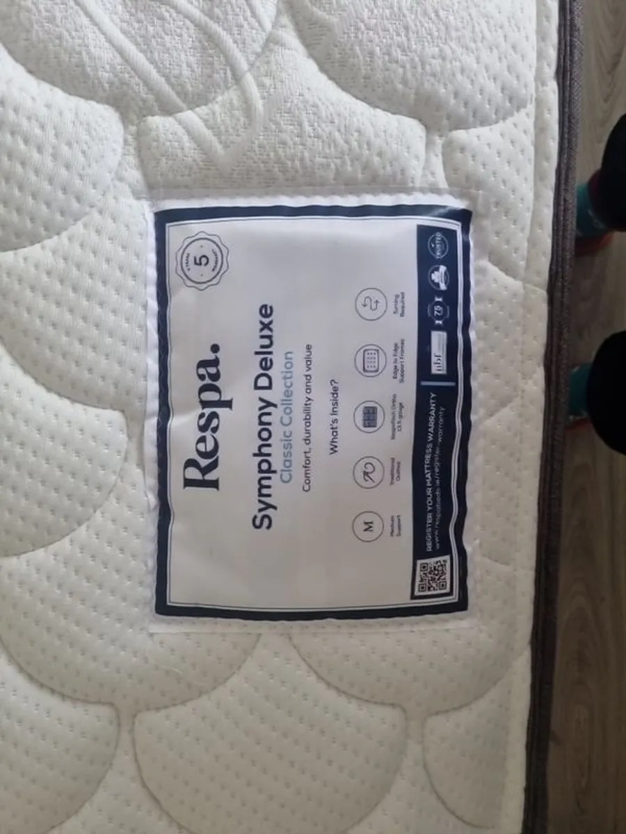 double bed and matress - Image 2