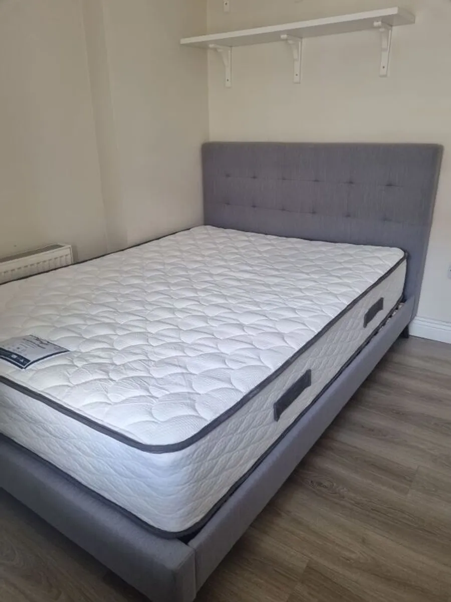 double bed and matress - Image 3