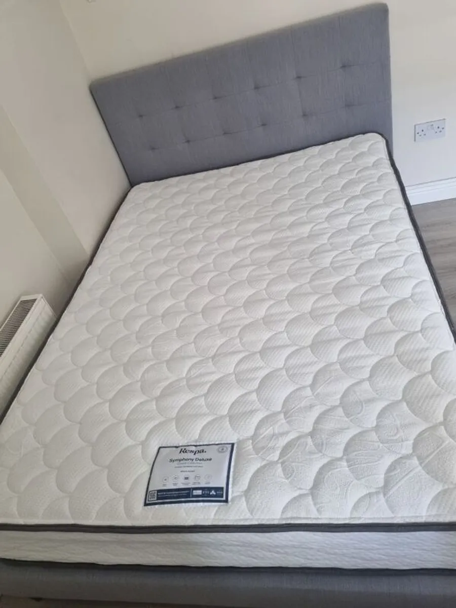 double bed and matress - Image 4
