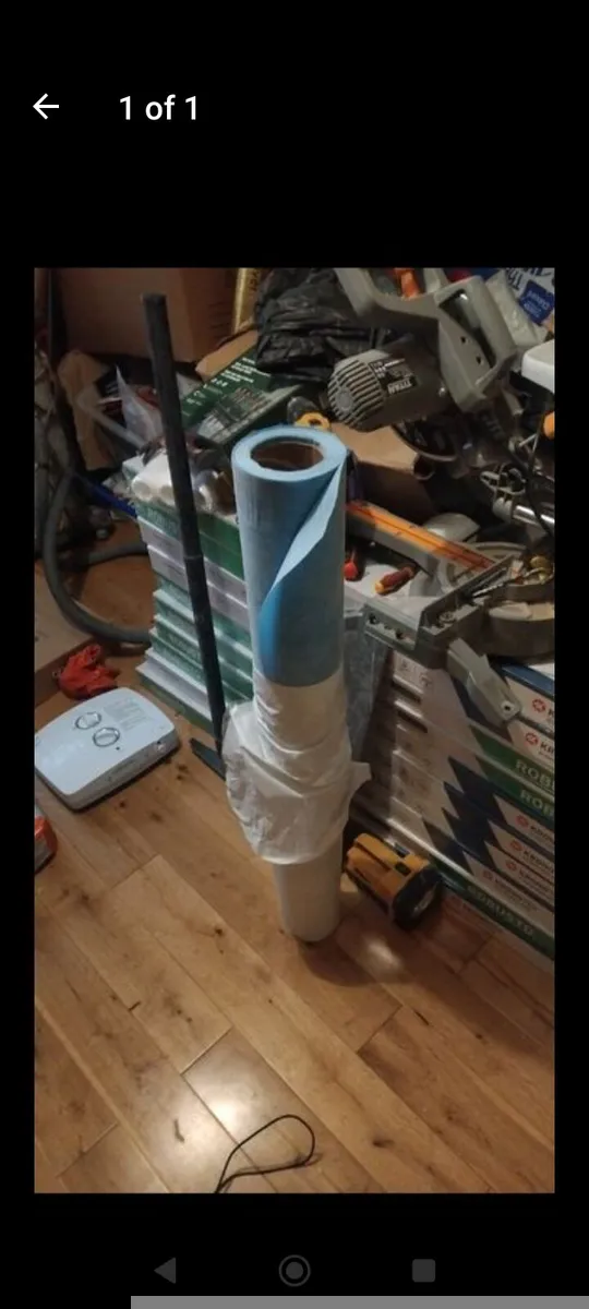 Waterproof membrane bathroom walls floor