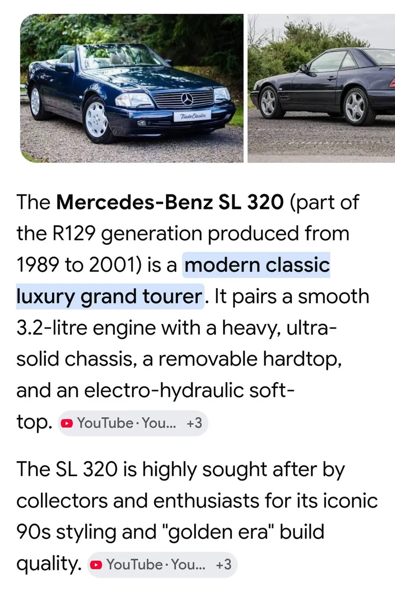 Mercedes SL 320 , 2000 , only 50k miles - Image 3