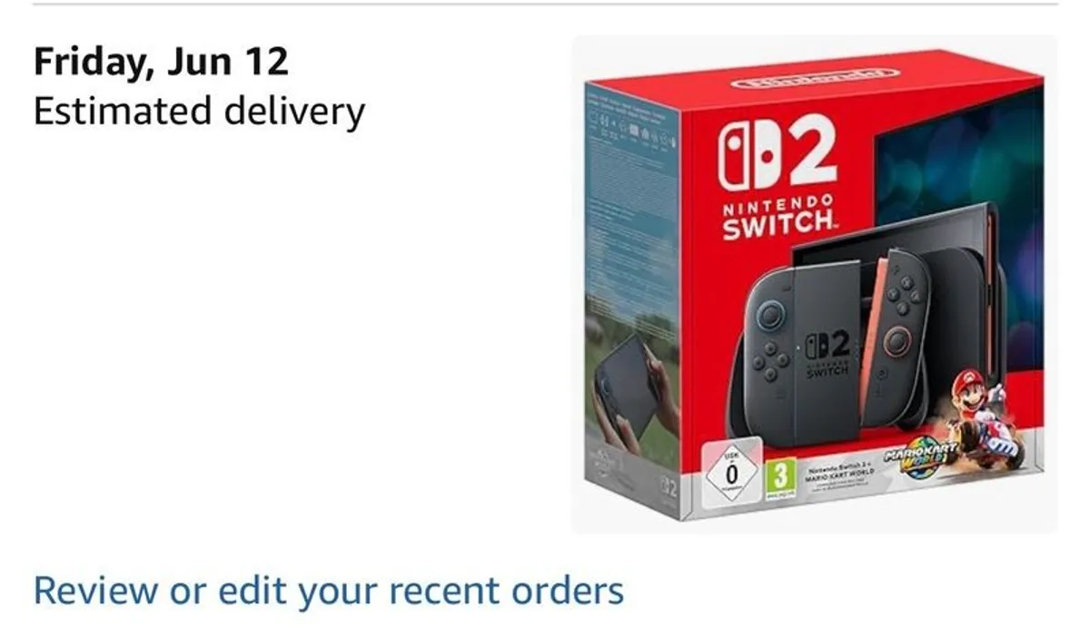 Nintendo Switch 2 Bundle Mario cart - Image 1