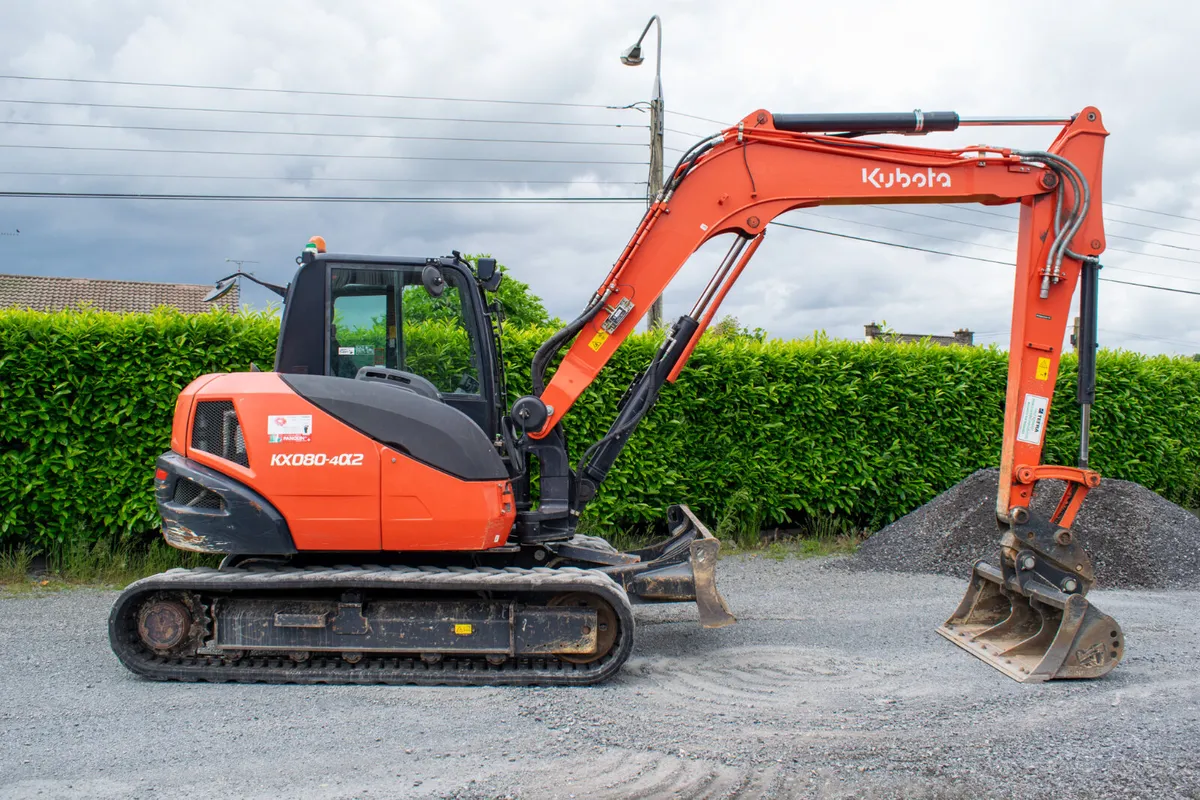 2020 Kubota KX080-4A2 Digger - Image 2