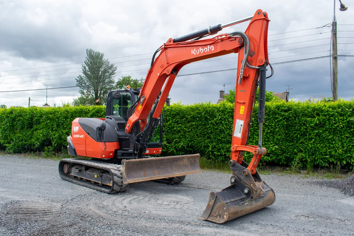 2020 Kubota KX080-4A2 Digger - Image 1