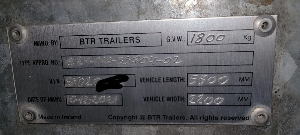 Ernecraft skeeter 550c,Suzuki DT65 1800KG Trailer - Image 4