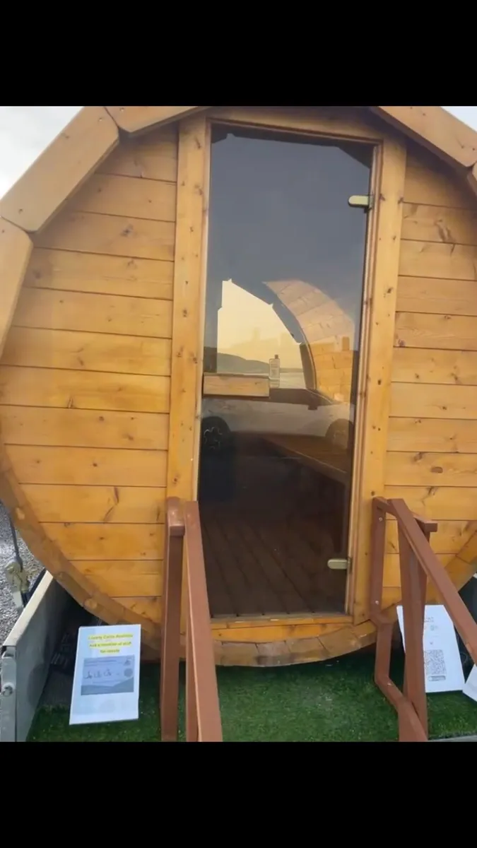 Mobile sauna with trailer - Image 3