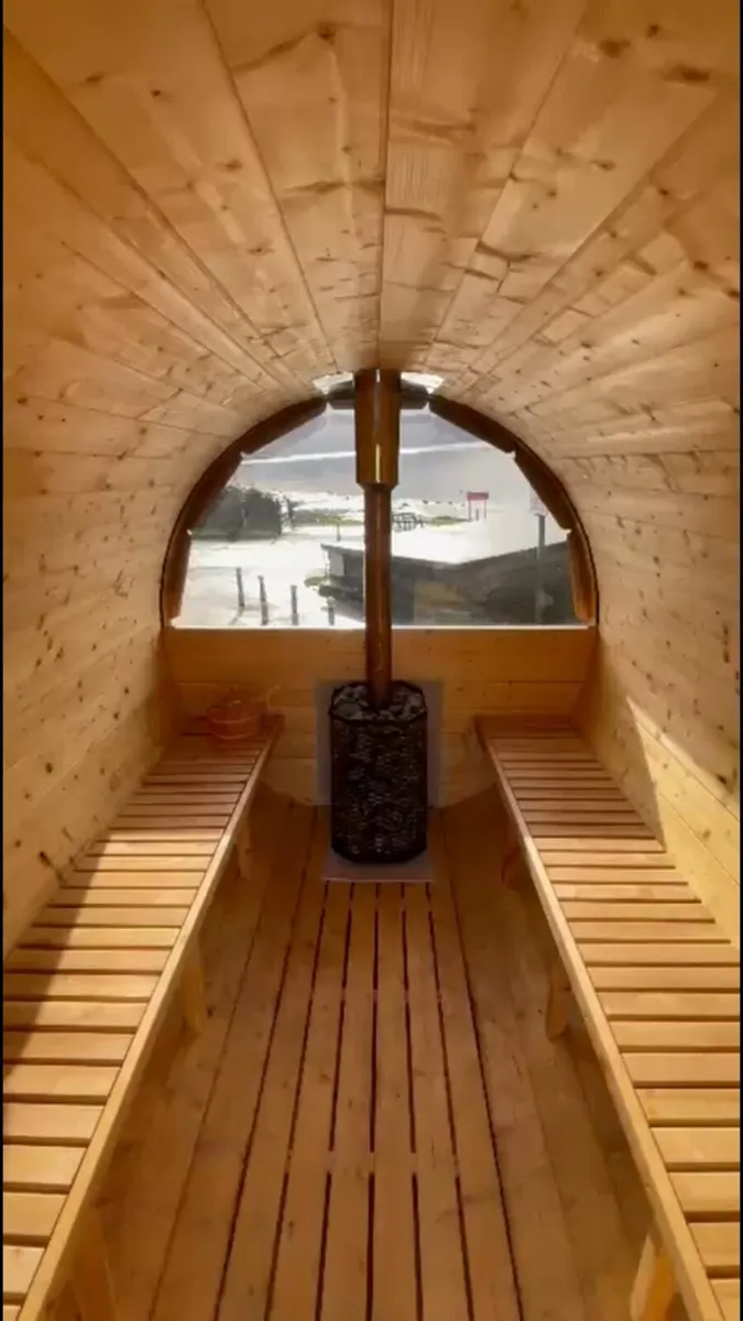 Mobile sauna with trailer - Image 2