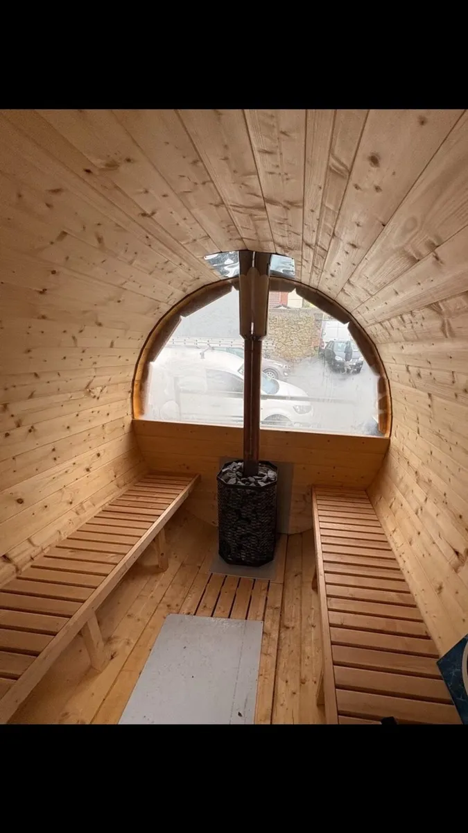 Mobile sauna with trailer - Image 4