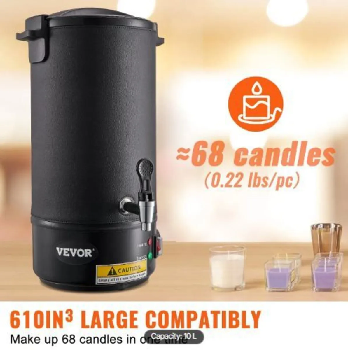 Wax Melter for Candle Making 10Liter - Image 4
