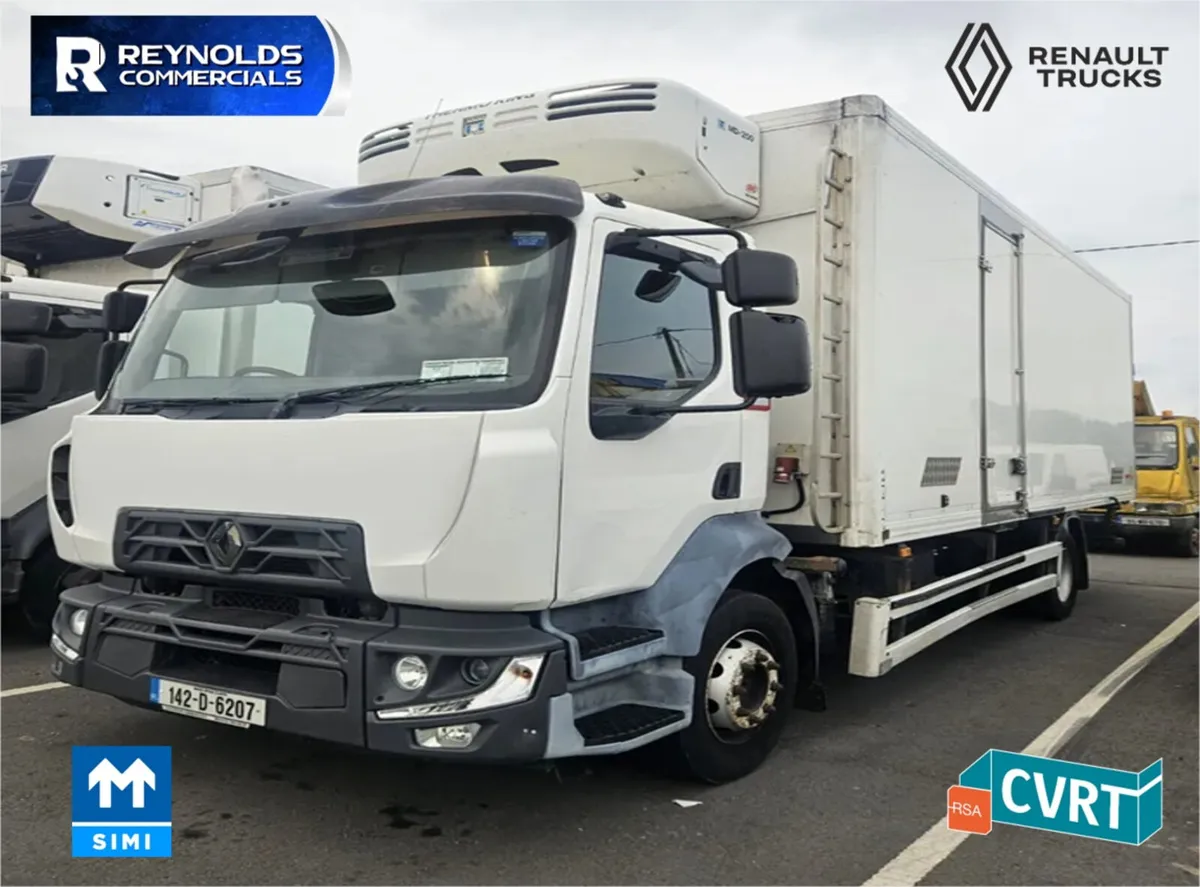 142 Renault D12 2014 ThermoKing 21ft Fridge Body - Image 1