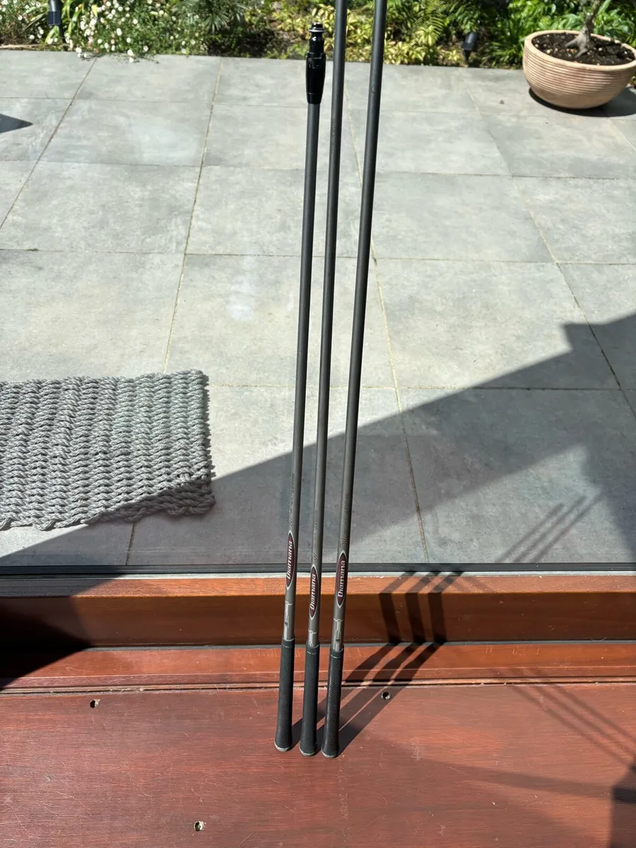 Titleist Diamana M+ R shafts (Driver, 3W, Hybrid) - Image 2