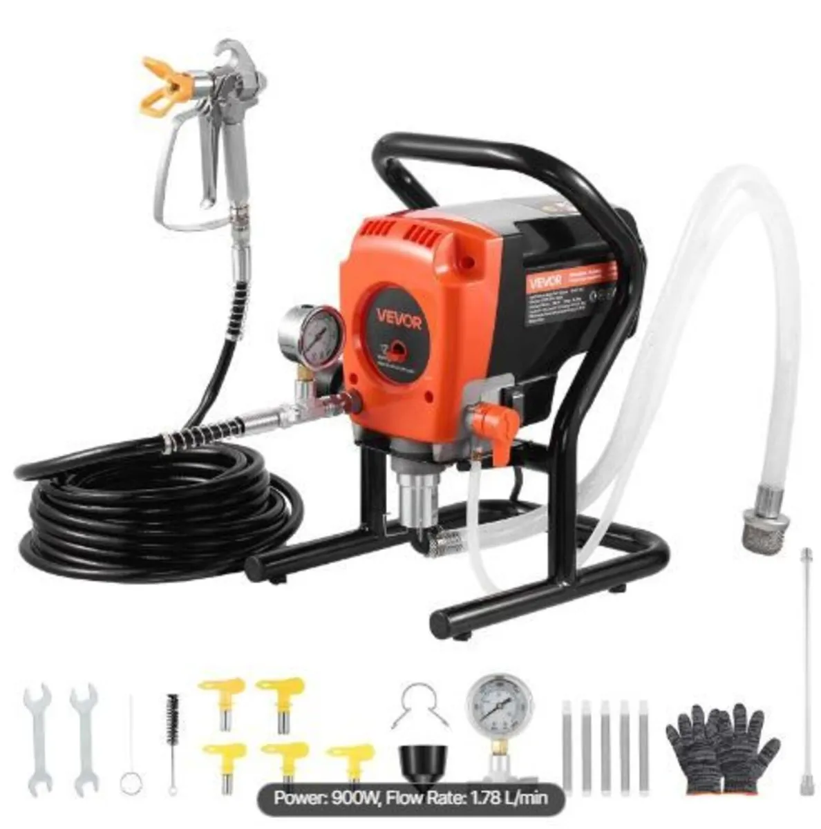 Stand Airless Paint Sprayer, 900W - Image 1