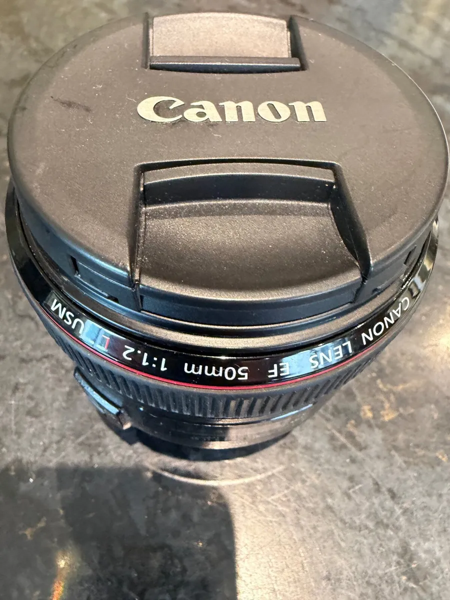 Canon EF 50mm f/1.2L USM Lens For Sale - Image 2
