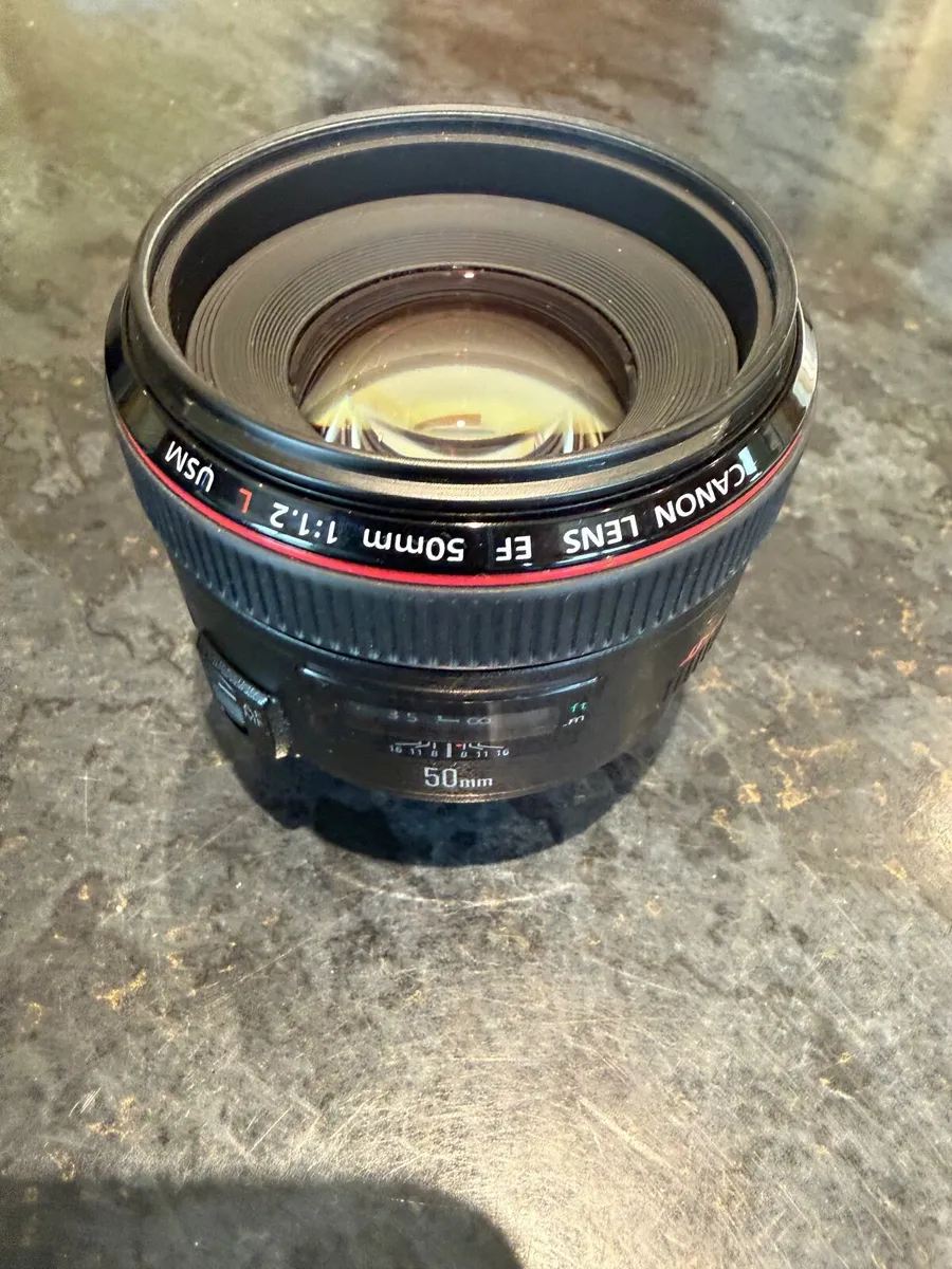 Canon EF 50mm f/1.2L USM Lens For Sale - Image 3