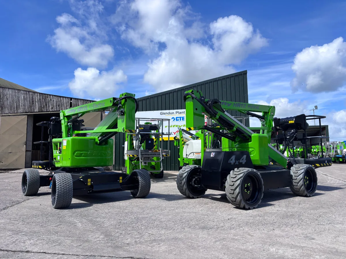 New Niftylift HR12 Hybrid & battery booms in stock - Image 1