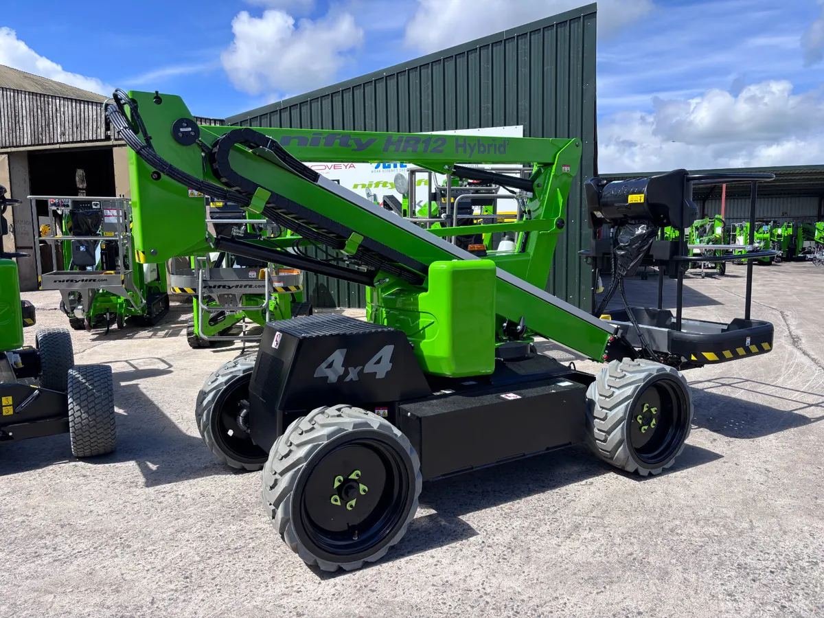 New Niftylift HR12 Hybrid & battery booms in stock - Image 2