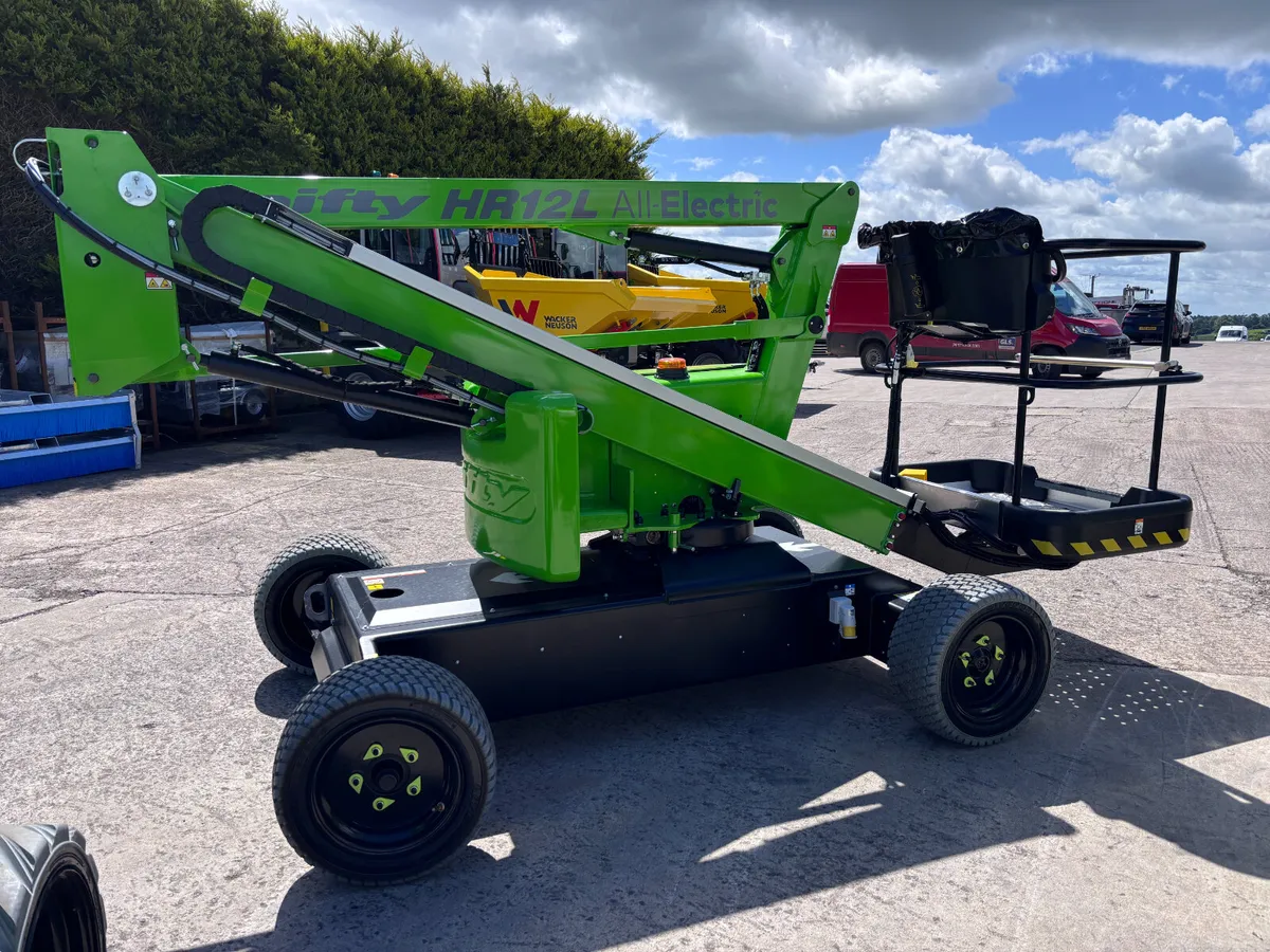 New Niftylift HR12 Hybrid & battery booms in stock - Image 3