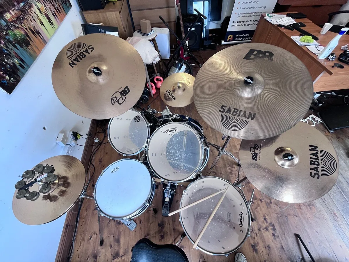 TAMA superstar full drum kit 22” Maple - Image 4