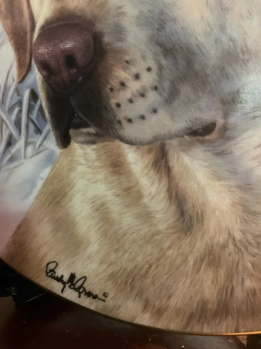 Beautiful 8 Inch ‘Dog’ Plate - Image 3