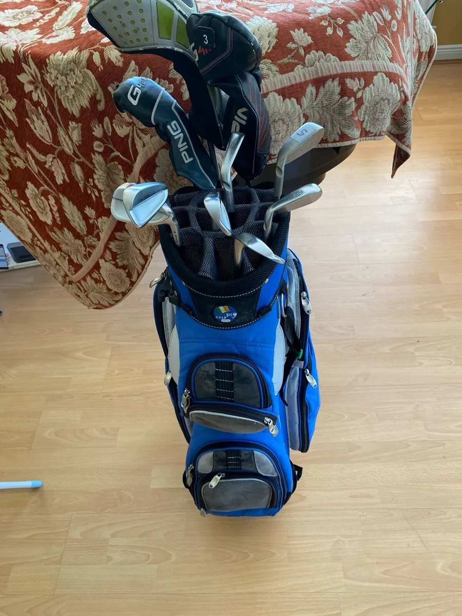Ping set of clubs and bag - Image 1