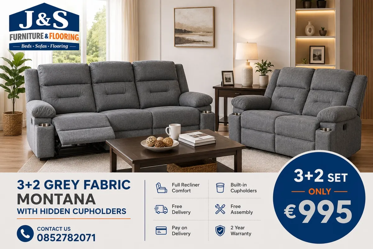 New 3+2 Sofas - Image 1
