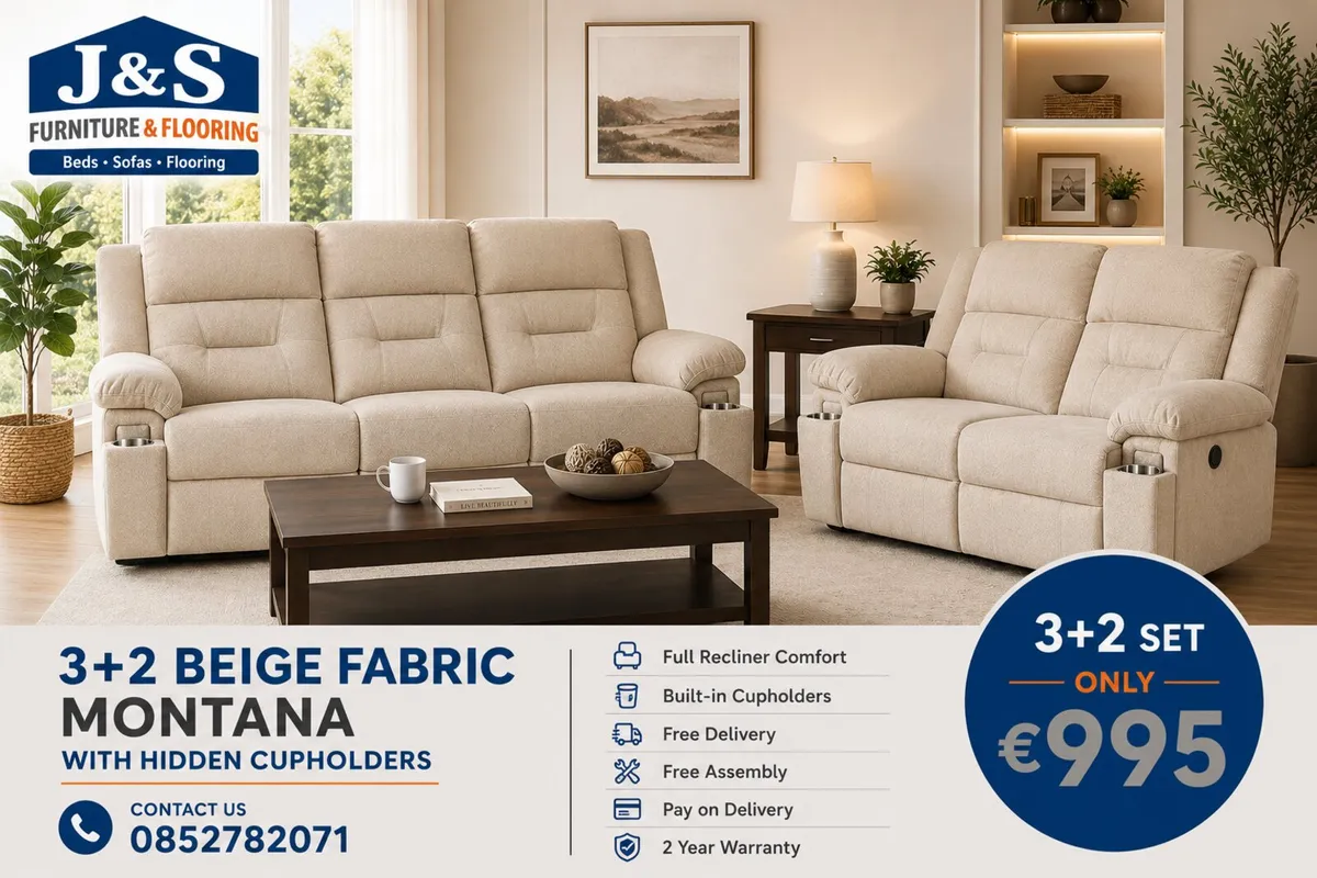 New 3+2 Sofas - Image 2