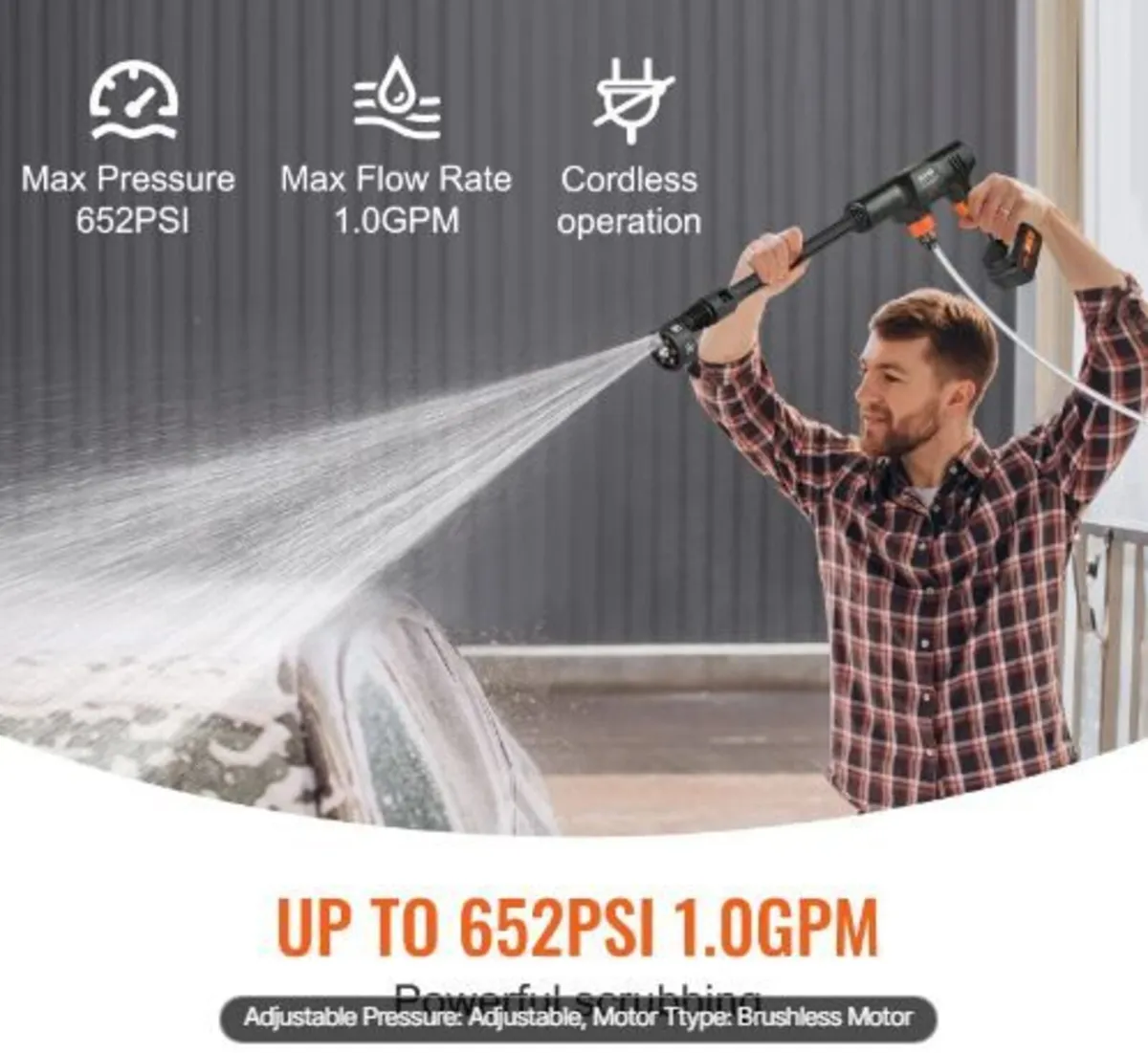 Cordless Pressure Washer - Image 2