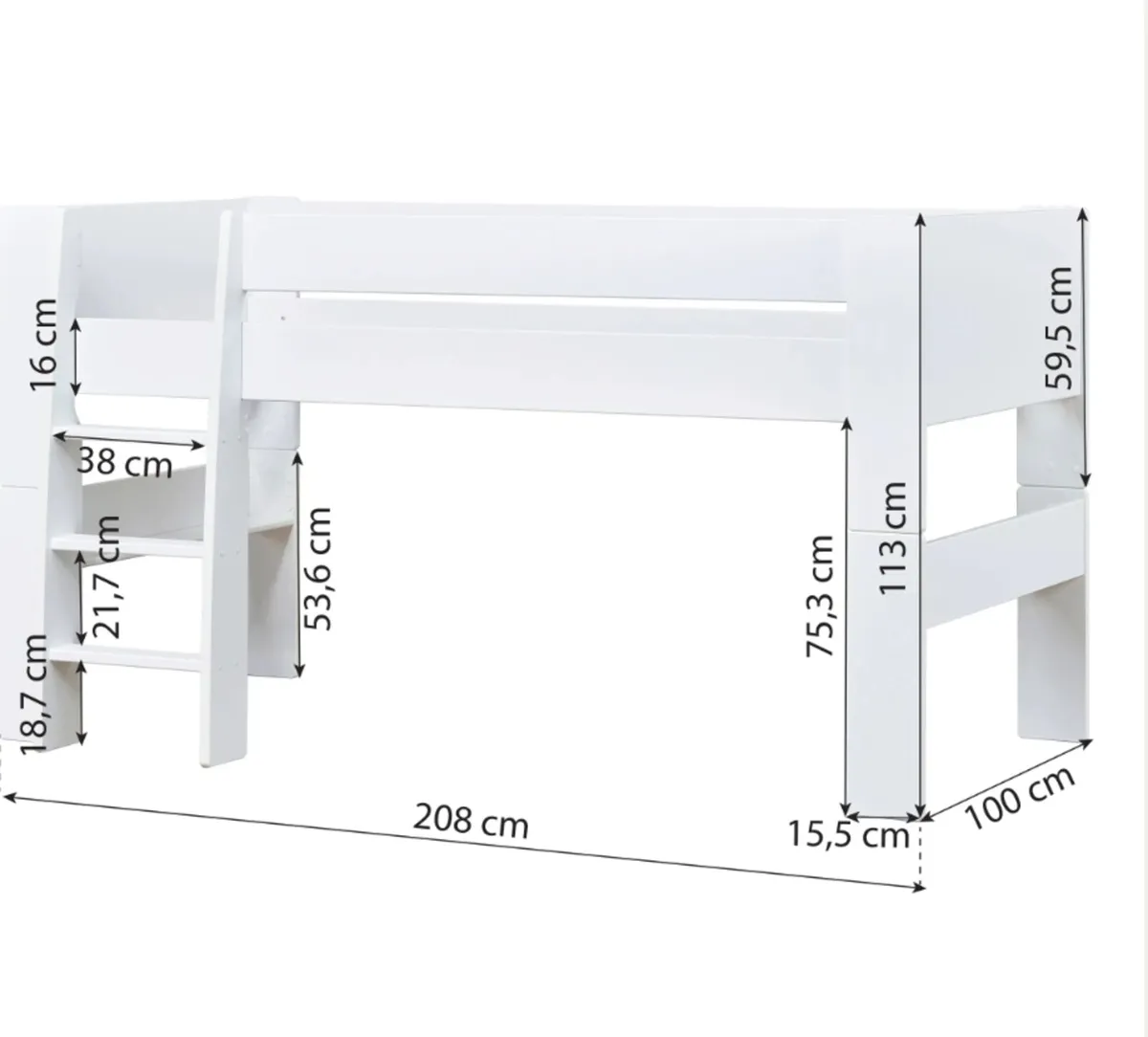 Mid sleeping bed Harvey Norman - Image 4