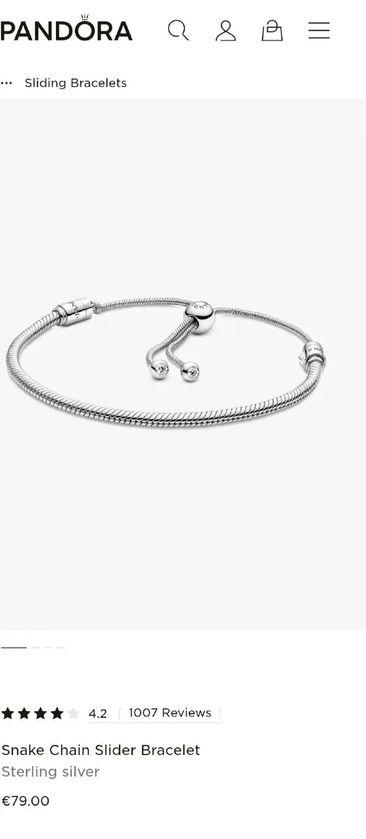 Pandora bracelet (new in box) - Image 2